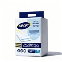 UNISOFT Maßgefertigte Bambus-Unterlagen 60*90cm Biologisch Abbaubare Zellstoff-Unterlagen Hochabsorbierend Einweg-Unterlagen Wasserdichte Windelunterlagen 100 Stück