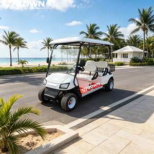 Carrito de Golf Eléctrico de Lujo para 6 Personas, con Certificación CE, Motor de Alta Potencia, Vehículo Todoterreno para Caza - Product Image 1