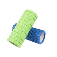 Nuevo Rodillo de Yoga EVA, Rodillo de Masaje Hueco para Ejercicios Musculares y Relajación, Equipo Profesional para Enseñanza de Yoga