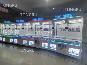 2-Spieler Großer Greifautomat im UFO-Design für Plüschtiere, Münzbetriebene Arcade-Spiele in Unterhaltungsorten, UFO-Fänger Greifkran - Product Image 6