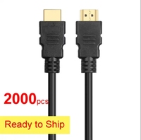 Câble Ethernet haute vitesse 4K de 1,5 m avec blindage tressé pour caméra, voiture, projecteur, moniteur - Ultra HDTV, paire torsadée, gaine PVC, en stock