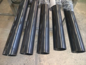 Tubo de Fibra de Carbono Profesional, Moldeado en Fibra de Carbono, 3k Twill Plain, 500mm - Product Image 4