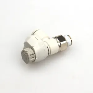SMC tipe pneumatik aktuator YBL katup kontrol aliran dengan pengatur kecepatan konektor tekan Model AS1021FS-AS4201FS silinder