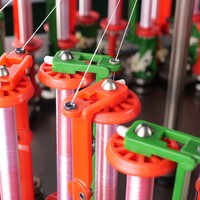 Credit Ocean Elastic Net Speed Equipment String tissé Lacets de jardin Machine à tresser haute Machine à tisser les bobines