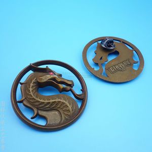 Insignia Metálica Retro Personalizada, Diseño de Anime/Juego, Broche de Aleación de Zinc y Bronce, Regalo Unisex, Artículo Promocional Publicitario - Product Image 2
