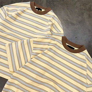 <span class=keywords><strong>T</strong></span>-Shirt a Maniche Lunghe Personalizzata con Campionamento Rapido, Comoda e Traspirante, Oversize in Cotone a Righe, Camicie di Alta Qualità Firmate - Product Image 2
