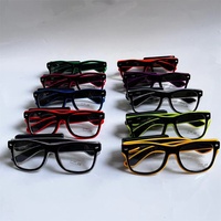 Logo personnalisé Enfants 'Dark Neon Glow Lunettes Lumineux Nouveauté Cadeaux pour Thanksgiving Saint Valentin Fête Diwali Ramadan