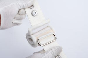 SM esaret kısıtlama ayarlanabilir pamuk kelepçe tıbbi ekstremite sabit kayış bilek ayak bileği manyetik kısıtlama kemer hasta için - Product Image 6