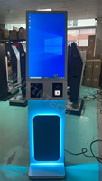 Kiosque de paiement par carte tactile tout-en-un avec support SDK, éclairage LED, système d'exploitation Android/Windows pour kiosque en libre-service