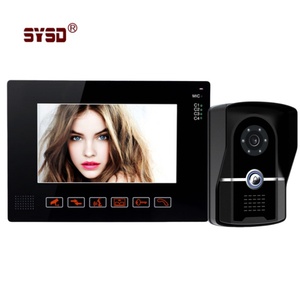 HD <strong>Wired</strong> <strong>Video</strong> Doorbell With Seven Inch Night Vision Rainproof Camera Access Control System <strong>Intercom</strong> Door Phone - Product Image 1