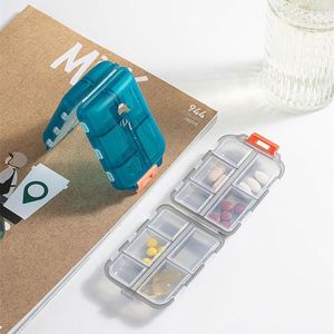 Nuevo Diseño de Pastillero Portátil, Pequeño Organizador Semanal de Pastillas para Viaje, Dispensador de Pastillas de Bolsillo para Bolso, Vitaminas, Aceite de Pescado - Product Image 4