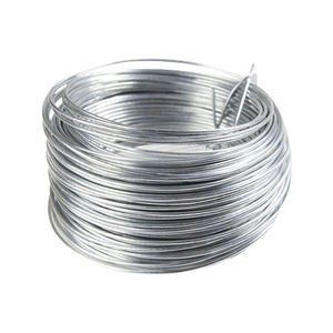 ลวดเหล็กชุบสังกะสีคาร์บอนต่ำ เบอร์ 12 สีเงินสดใส ม้วนเล็ก ตัดงอเชื่อมได้ - Product Image 1