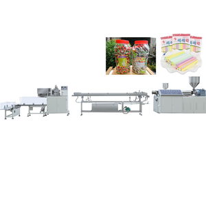 Máquina de paja de piruletas proveedor de fábrica personalización máquina extrusora de paja de palo de Piruleta de un solo color - Product Image 1