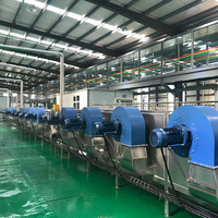 Compleet Ingestelde Warmtepomptechnologie Voor Groentegedroogde Fruitverwerkingslijn Met Hoge Nauwkeurigheid, Geluidsarme Automatische Ladedrogermachines