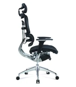 JNS-801 de lujo para oficina, silla ergonómica de malla giratoria, oficial, con respaldo alto, ajustable para ordenador, Gaming