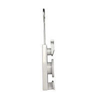 Pince de tension à crochet ouvert en plastique Powtech TC-001 (noir) pour accessoires de connecteurs de câbles plats FTTH