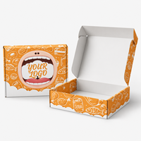 Boîte d'expédition en carton ondulé personnalisée, emballage écologique en carton pour les petites entreprises, les boutiques et les commerces en ligne