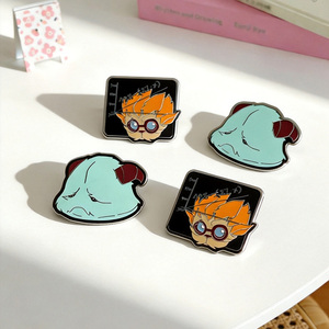 Customized Metal High Quality Hard Enamel <b>Japanese</b> American Cartoon Character Enamel Pins - Product Image 2