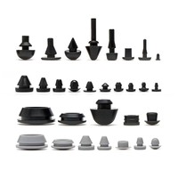 Bouchon en silicone NBR/EPDM personnalisé, étanche, antidérapant, anti-collision, en forme de T, en caoutchouc souple pour trous
