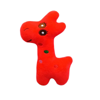 Mini jouets en peluche pour animaux de compagnie, petits jouets sonores, forme de cerf de dessin animé, jouets pour chiens et chats