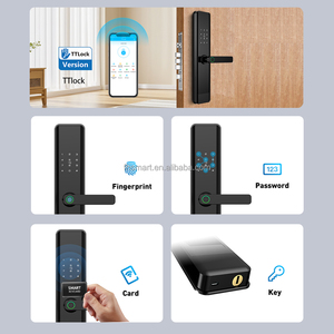 Cerradura inteligente ttlock App Keyless điều khiển khóa sinh trắc học vân tay mật khẩu kỹ thuật số thông minh khóa 6085 thông minh khóa - Product Image 3