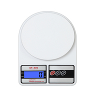 Báscula de Cocina Digital LCD Dr. Heng de 5 kg/1 g, Apagado Automático, Ligera, Funciona con Batería, con Base Antideslizante, 10 kg