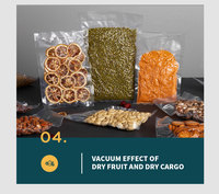 Pour ménage scellant cuisine emballage sans BPA sac sous vide en Nylon prédécoupé pour la nourriture