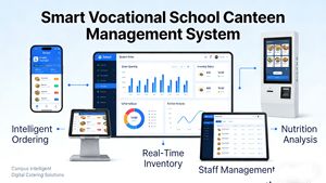 Système <span class=keywords><strong>de</strong></span> gestion <span class=keywords><strong>de</strong></span> la cafétéria des écoles professionnelles intelligentes - Solution <span class=keywords><strong>de</strong></span> restauration <span class=keywords><strong>numérique</strong></span> intelligente pour le campus - Product Image 3
