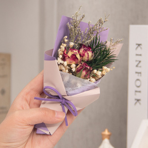 Mini rosa eterna Gypsophila piccolo Bouquet di fiori decorativi di seta <span class=keywords><strong>per</strong></span> la laurea del giorno dell'insegnante di <span class=keywords><strong>San</strong></span> <span class=keywords><strong>Valentino</strong></span>-<span class=keywords><strong>idee</strong></span> regalo - Product Image 6