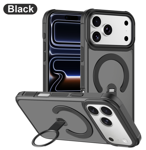 New Design Cover for Samsung Galaxy S26 Ultra/S25 FE /A27 Magnetic Transparent Metal Camera Frame Stander Shockproof Phone Case