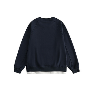 Мужской Однотонный пуловер с логотипом на заказ - Product Image 6