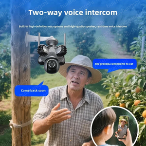 Ffvideo 5ptz 25mp siêu HD 5 ống kính 5 Màn hình máy ảnh ngoài trời không dây con người theo dõi <span class=keywords><strong>WIFI</strong></span> <span class=keywords><strong>IP</strong></span> CCTV Mạng giám sát an ninh máy ảnh - Product Image 5