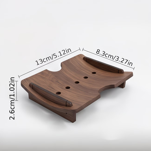Porte-savon égouttoir pour la maison, le balcon et l'hôtel, support à savon, plateau à savon, organiseur d'articles de toilette, porte-savon en bois - Product Image 2