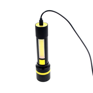 Torce elettriche promozionali piccolo <span class=keywords><strong>Led</strong></span> Cob torcia elettrica produttore di fuoco da campeggio rosso torcia Usb c torcia a <span class=keywords><strong>Led</strong></span> ricaricabile torce - Product Image 6