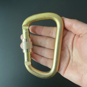 45Extra Large Heavy Duty Carabiner Hook Locking Climbing <strong>Safety</strong> <strong>Belt</strong> &amp; <strong>Accessory</strong> <strong>Old</strong> Product - Product Image 5