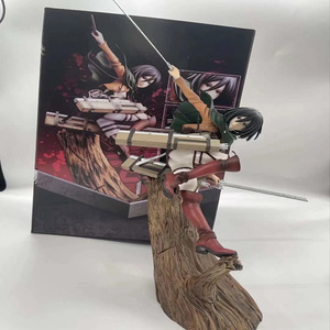 Venta al por mayor de alta calidad OEM PVC plástico Eren figura Mikasa Ackerman figura de acción Attack on Titan Anime figura - Product Image 6