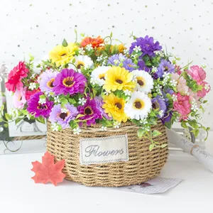<span class=keywords><strong>Bouquet</strong></span> de fleurs artificielles en soie à 7 têtes de style européen pour la décoration de <span class=keywords><strong>mariage</strong></span>, la fête des mères, Pâques ou Halloween - Product Image 1