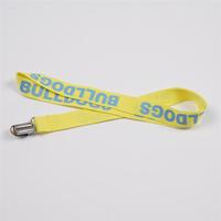 CH Wholesale Sublimation Printing Polyester Lanyards With Logo Custom Certification Keychain OEM ODM ECO Promotion Event Gifts