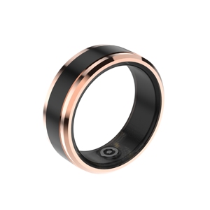 Bague connectée de suivi d'activité, moniteur de sommeil, fréquence cardiaque et température corporelle, étanche IP68, en acier inoxydable, tracker de santé portable - Product Image 4