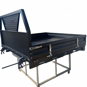 Customized Heavy-Duty Aluminum Truck Toolboxes Lockable 2 Compartments 2000L Capacity Portable Waterproof Tool Storage for - Product Image 3