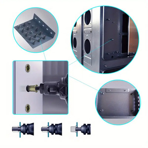 Baiguluo Rivet Nuts 165Pcs Carbon Steel Flat Head Threaded Insert Kit For Cross-border Use - Product Image 4