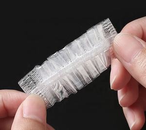 Harga Pabrik Penutup Pelindung Telinga Plastik PE Pewarna Rambut Tahan Air Sekali Pakai - Product Image 5