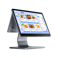 Système de point de vente (PDV) sans ventilateur, fin et compact, 15,6 pouces, Windows 11, pour supermarché, écran tactile, OEM, machine PDV Android.