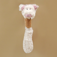 Jouet sonore interactif de luxe pour chien coton Durable nettoyage dentaire corde noeud en peluche molaire résistant aux morsures écologique