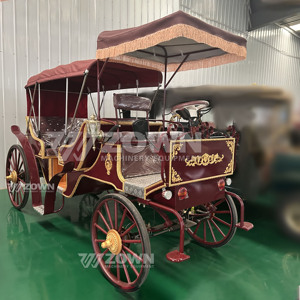 Carroza de Caballos Eléctrica de Alto Rendimiento para Atracciones Turísticas, Bodas Reales y Recorridos Turísticos - Product Image 6