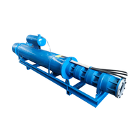 Pompe centrifuge minier grande capacité haute pression multi-étages à moteur électrique DC submersible pour puits miniers