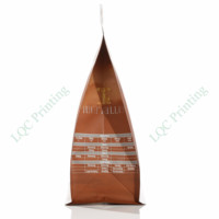Sac d'emballage de collations à fermeture éclair avec impression personnalisée pochette debout pour noix chips craquelins algues aliments surgelés viande légume