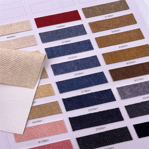 Cowboy stile Vintage Denim vinile ariante pelle sintetica PU fogli <span class=keywords><strong>per</strong></span> scarpe borse taccuini - Product Image 3