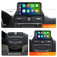 MEKEDE MS Android 8core 8 + 128G Car-play voiture audio android pour Honda Accord 7 2003-2007 autoradio colling ventilateur auto système audio