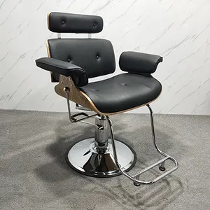 专业供应商独特风格的沙龙椅子二手发廊男士美发造型椅子